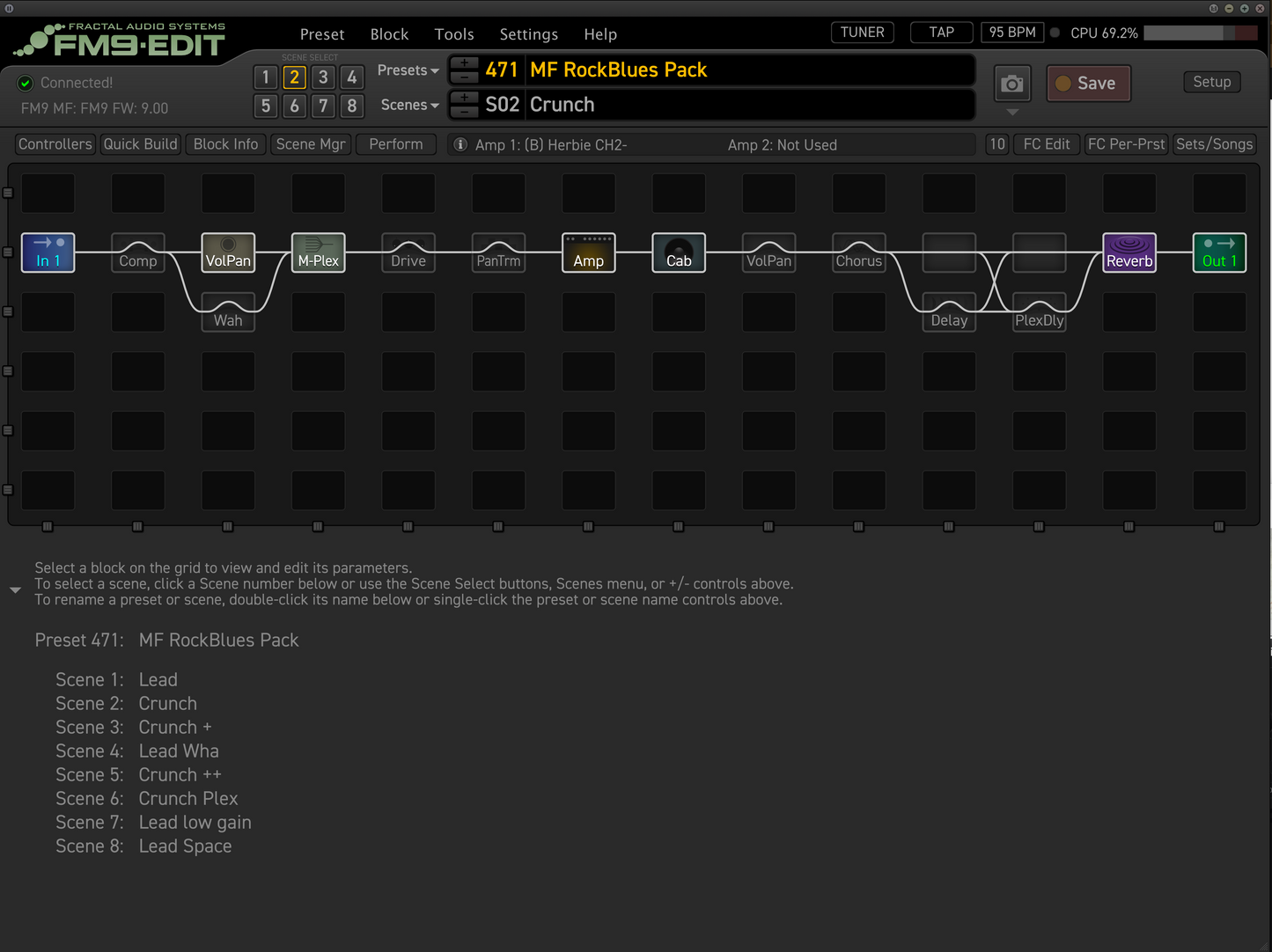MF RockBlues Pack FM9