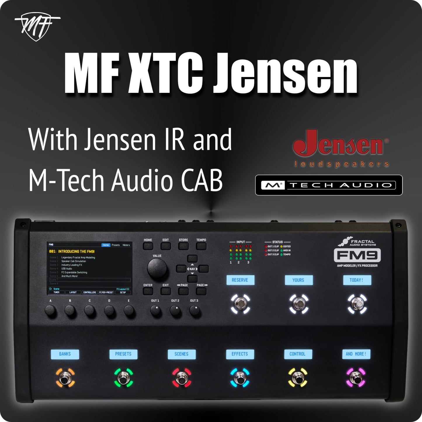 MF XTC Jensen FM9
