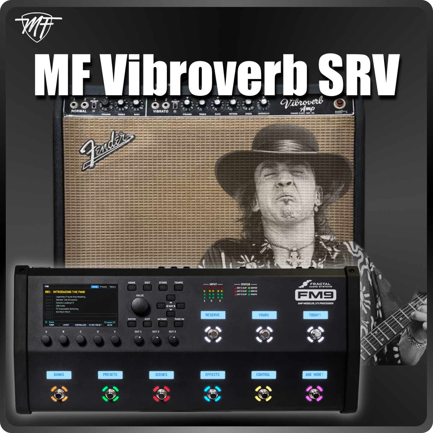 MF Vibroverb SRV FM9