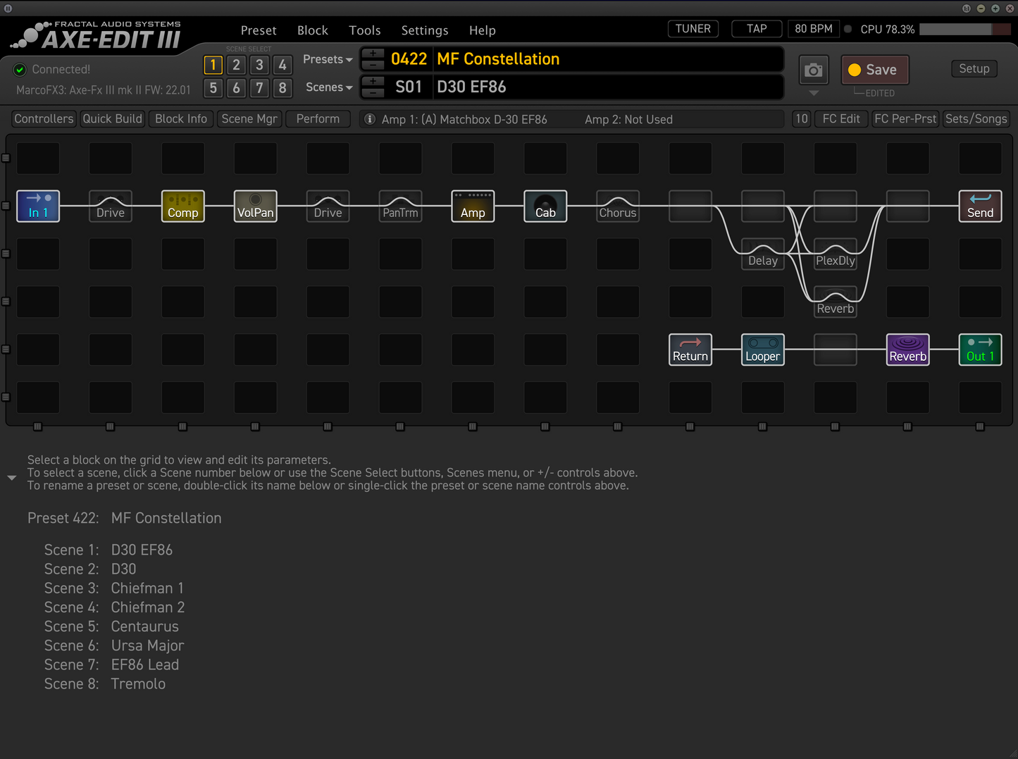 MF Constellation FX3