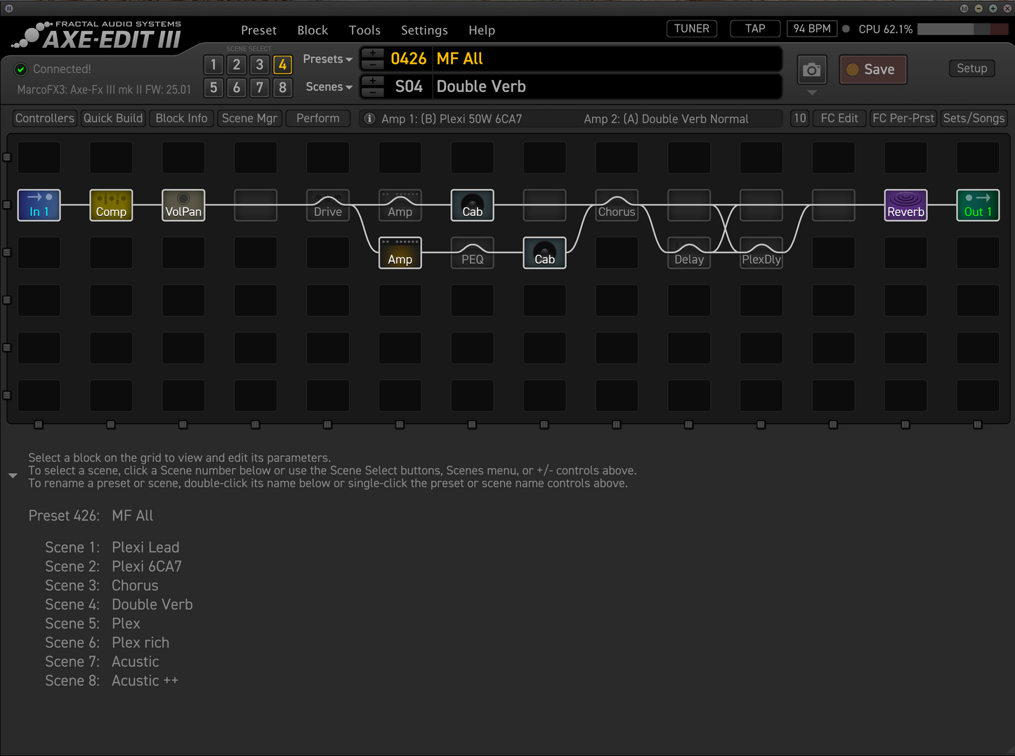 MF All AXE FX3