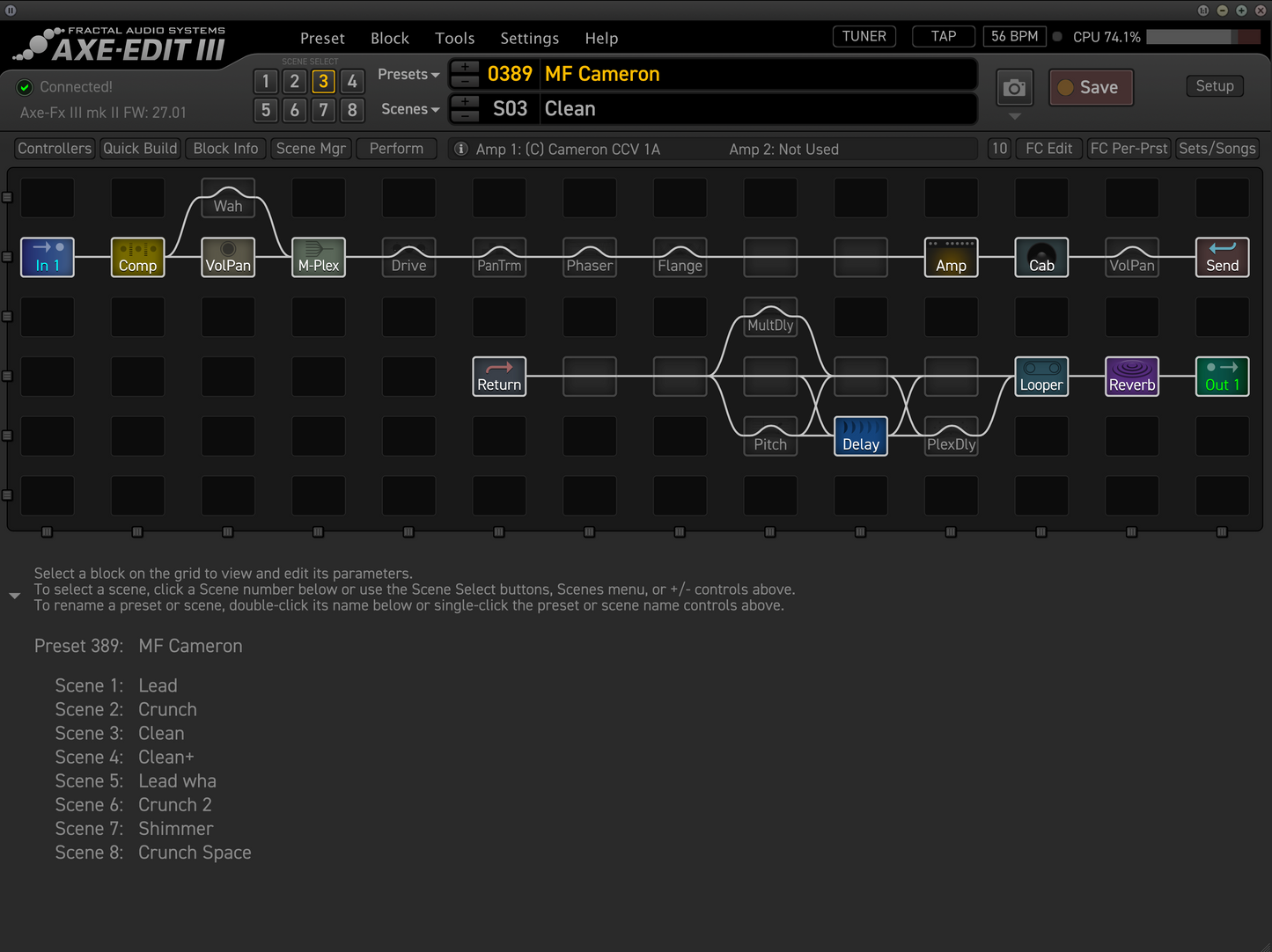 MF Cameron FX3