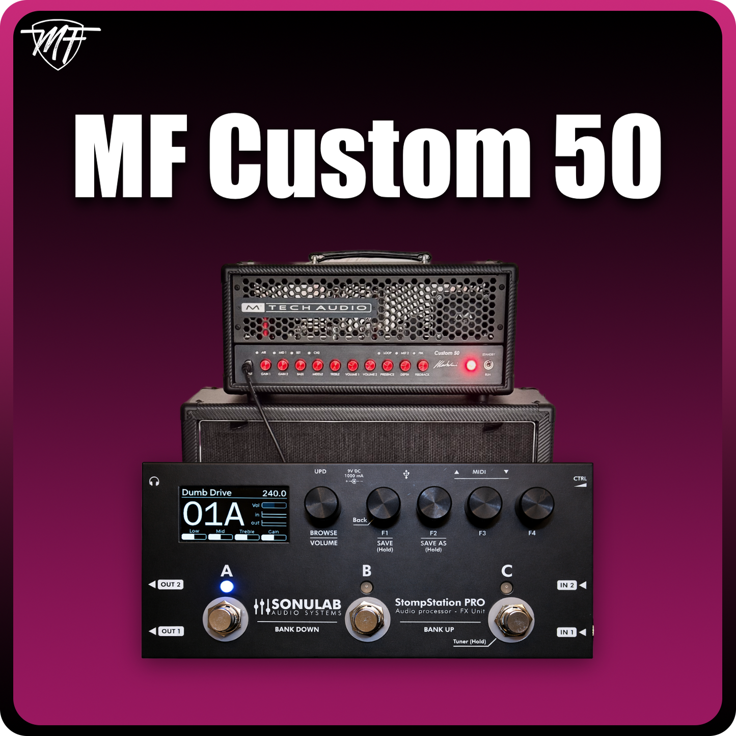 MF Custom 50 Stomp Pro