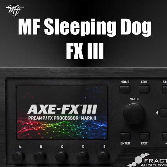 MF Sleeping Dog FX3