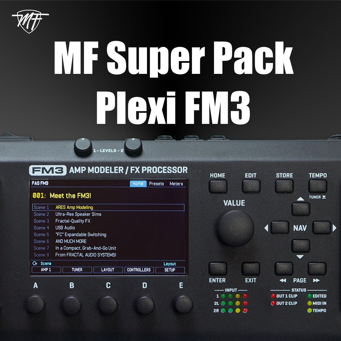 MF Superpack Plexi FM3