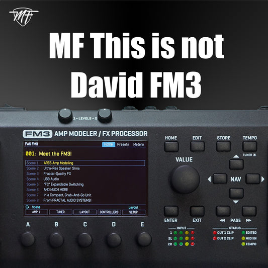 MF This is not David FM3